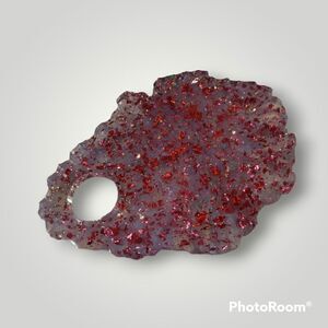 Clear Gold Leaf Tray (Z122)